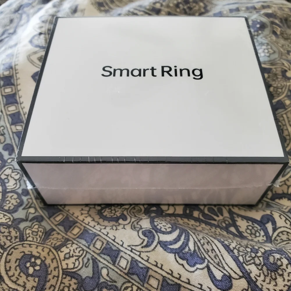 Smart Ring Silver Size 12 New